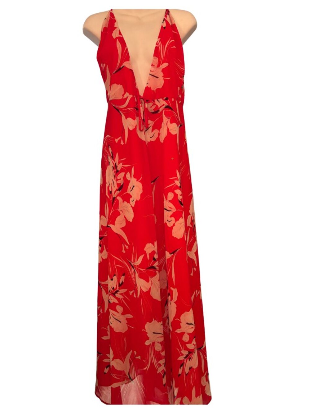 Yumi Kim Red Floral Dress